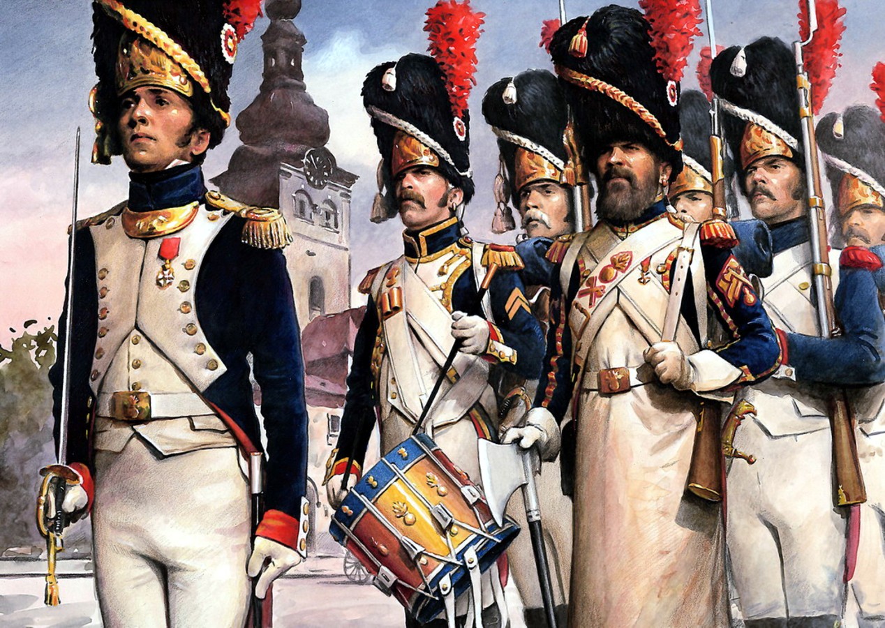 Униформа наполеона. Гвардия Наполеона 1812. Униформа гвардия Наполеона 1812. Великая армия Наполеона Бонапарта. Наполеон Бонапарт с армией.